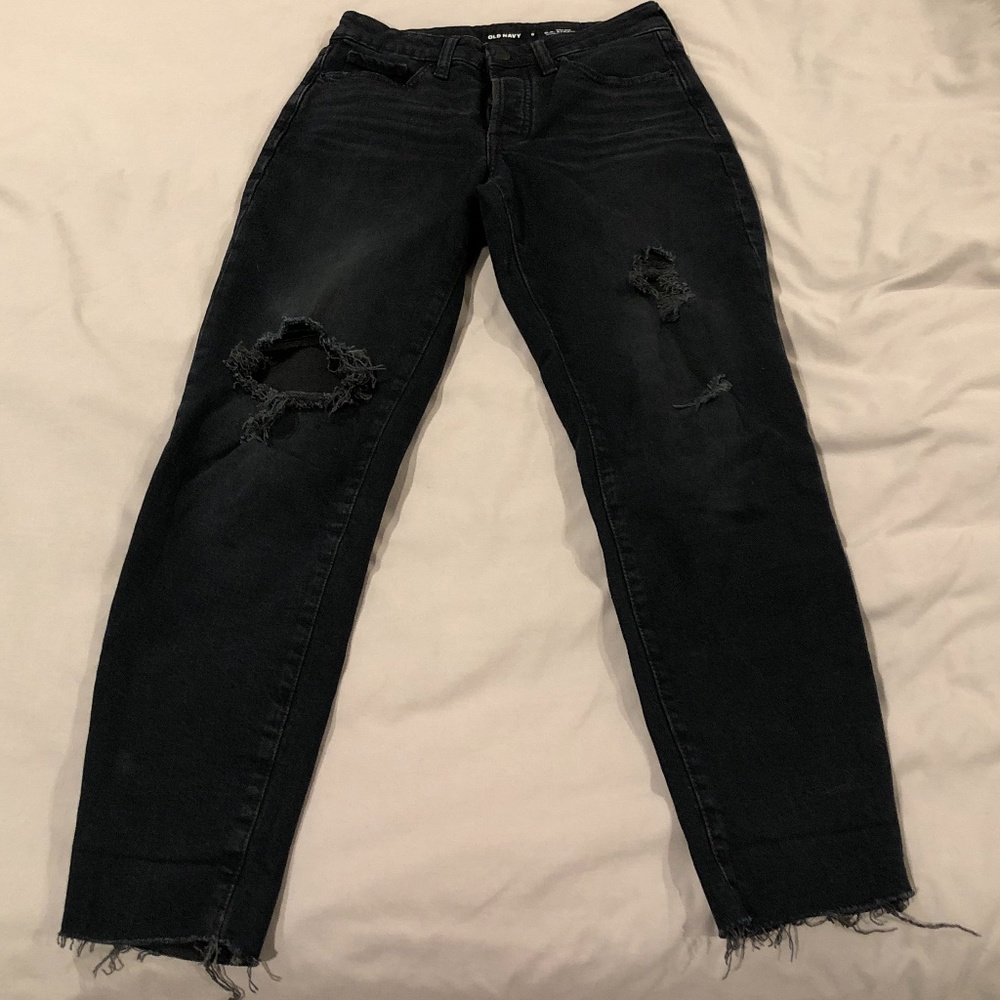 Button fly jeans